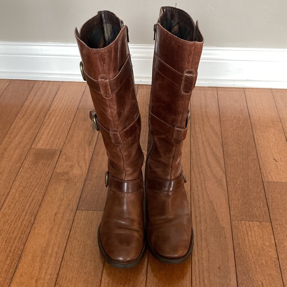 Born Tall Leather Riding Boot - 8 - Picture 2 of 15